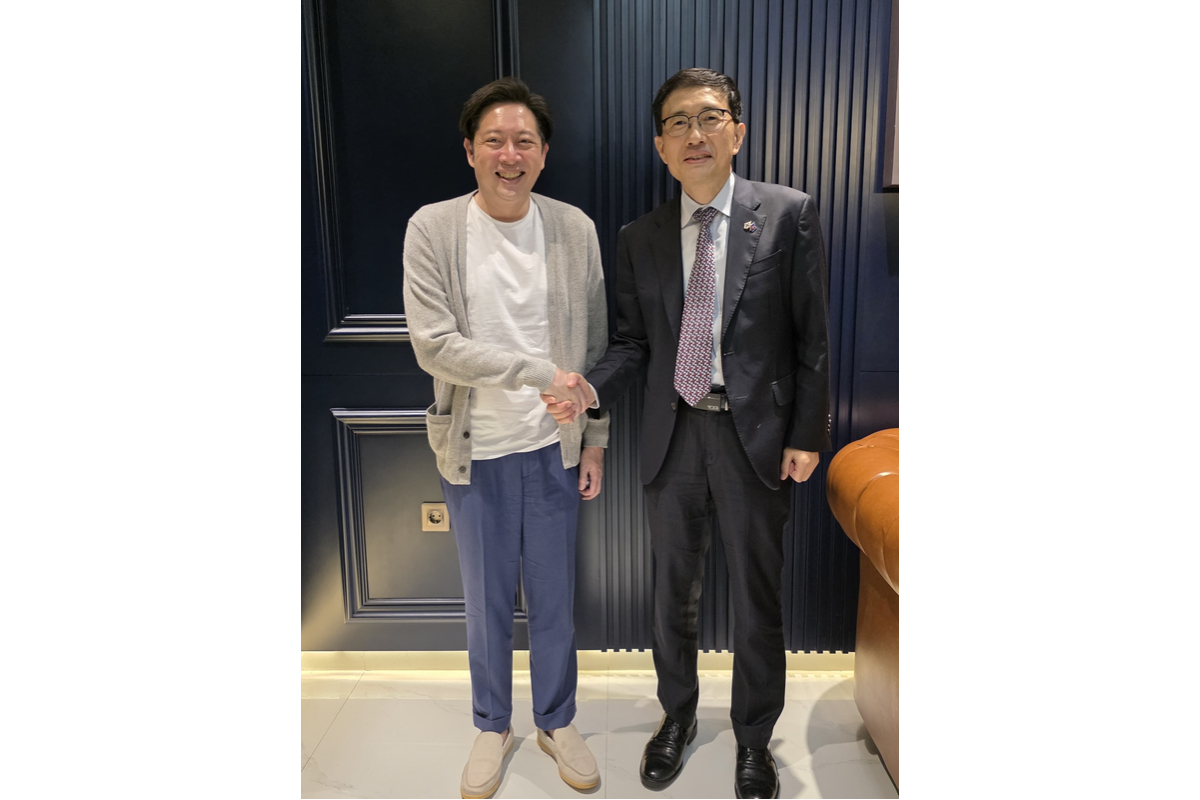 함정한 대사대리, 주아세안싱가포르 대사 업무오찬 주최 (2.18, 자카르타)