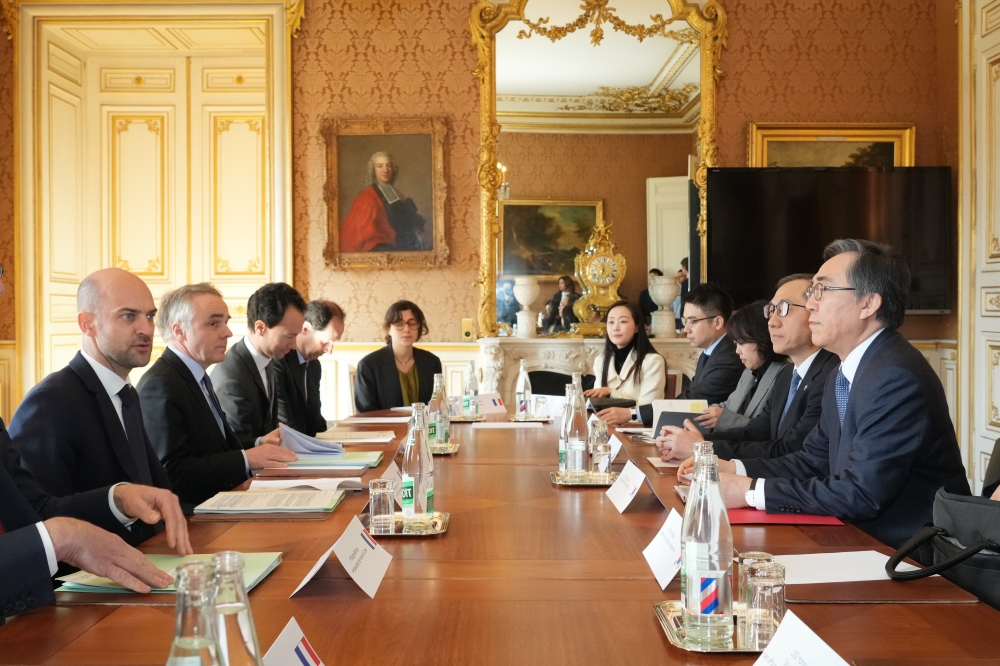 조태열&nbsp;장관, 프랑스 대통령실 외교수석 면담 및 제5차 한-프랑스 외교장관 전략대화 개최